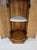 1960s Neoclassical Style Fluted Column Cabinet Table Marble Top For Sale - Image 5 of 11