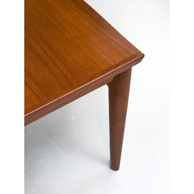 Vintage Danish Extendable Dining Table in Teak by Grete Jalk for Glostrup, 1960s For Sale - Image 15 of 18