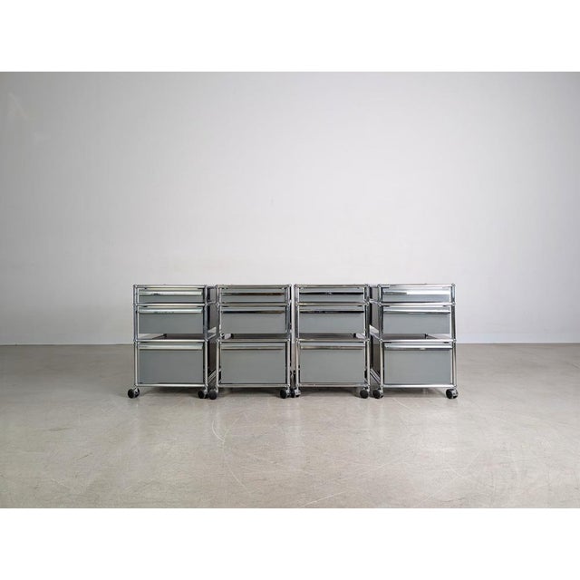 Office Cabinet with Castors from USM Haller For Sale - Image 6 of 10