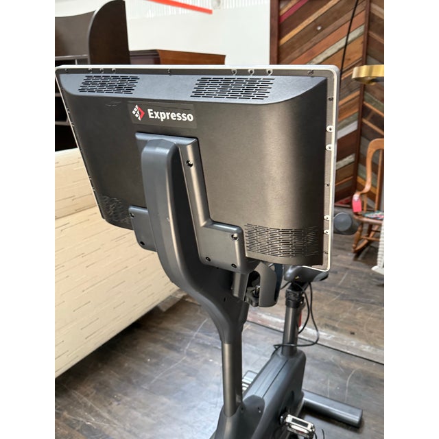 2010s Expresso Fitness Upright Interactive Exercise Bike For Sale - Image 5 of 12