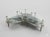 1940s–1960s Hollywood Regency 3-Piece "Verre Églomisé" Modular Coffee Table Set by Goran of Belgium...This lovely elderly...
