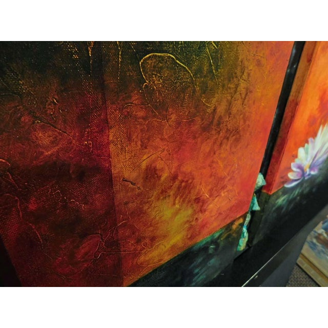 Impressionist Alexandru Darida Original Painting "Rejuvenation" Hand Signed Framed For Sale - Image 3 of 10