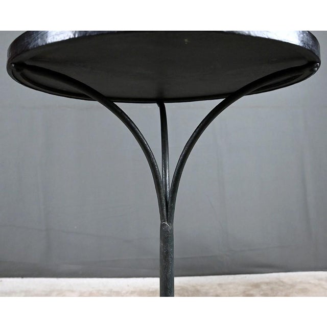 Vintage Marble Bistro Table, 1900 For Sale - Image 10 of 15