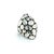 White Late 20th Century John Hardy Estate Ladies Kali Pebble Marquise Dome Ring Size 6 Sterling Silver For Sale - Image 8 of 12