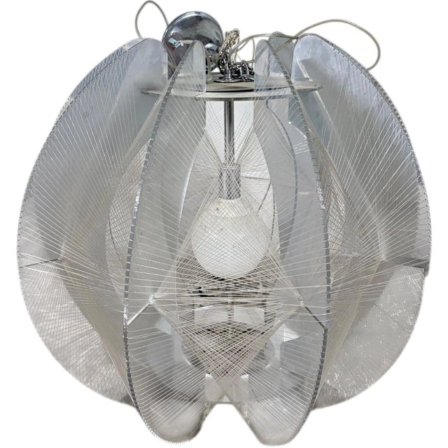 Large Vintage Ceiling Light by Paul Secon, 1970s For Sale - Image 6 of 7