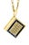 Sapphire & Diamond Photo Frame Book Pendant 8 Mother of Pearl Leaves 18K Gold For Sale - Image 14 of 18