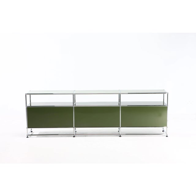 Metal Sideboard by Fritz Haller & Paul Schärer for USM Haller, 2020s For Sale - Image 7 of 10