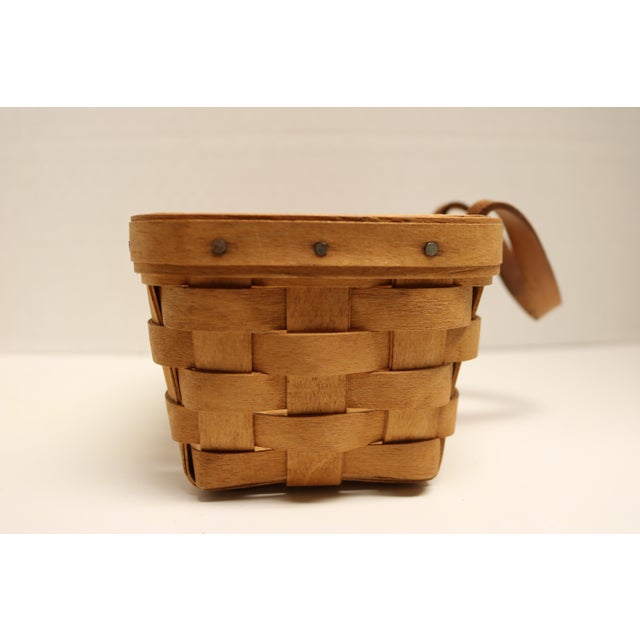 1990s Vintage Longaberger Basket For Sale In Cincinnati - Image 6 of 7