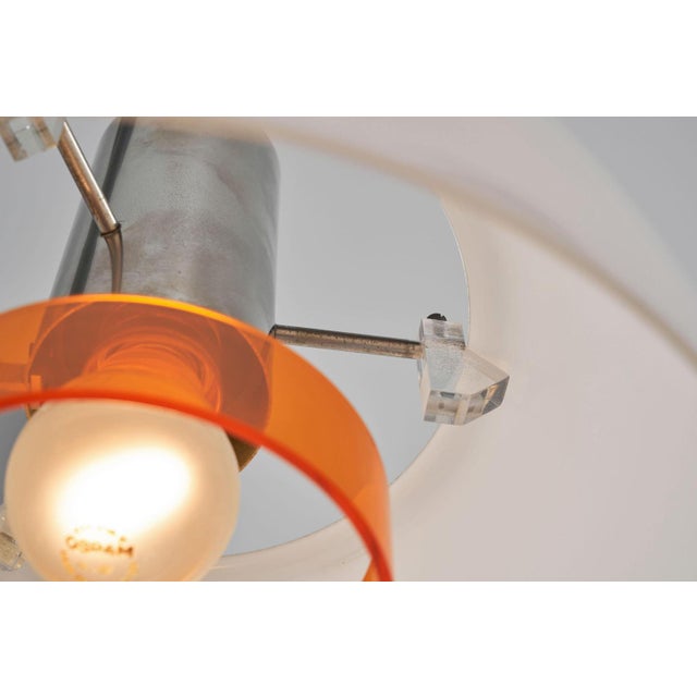 Giuseppe Ostuni Renato Forti Pendant attributed to Oluce Italy 1961 For Sale - Image 9 of 14