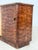 Brown Art Deco Bar Cabinet in Birch For Sale - Image 8 of 11
