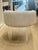 2020s Champagne Vanity Chair With Acrylic Legs For Sale - Image 5 of 6