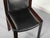 Chairs in Lacquered Wood and Skai by Joe Colombo for Pozzi, Italy, 1966, Set of 4 For Sale - Image 3 of 9