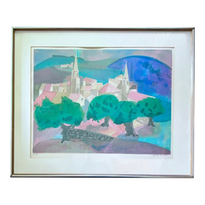 Original Mid Century Georges Lambert Lithograph, Signed and Numbered