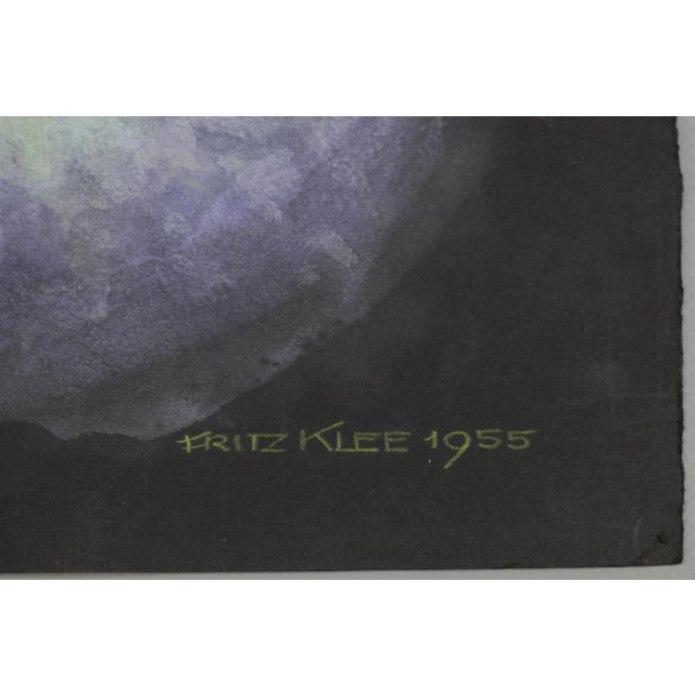 Black Fritz Klee, Abstract Composition, Germany, 1955 For Sale - Image 8 of 17