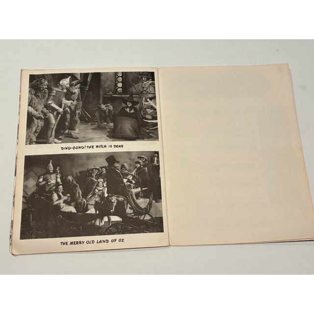 Pink 1939 “Wizard of Oz” Souvenir Music Album | Vintage Film Sheet Music Book For Sale - Image 8 of 11