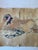 A vintage life drawing executed in mixed media on delicate, browned paper, likely dating to the mid-20th century. The...