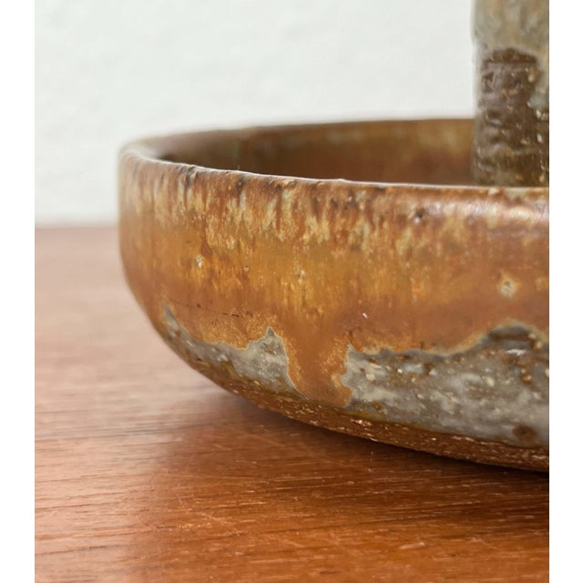 Mid-Century Modern Danish Studio Pottery Candleholder from Axella, 1960s For Sale - Image 12 of 18