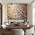 Camel Large Abstract Acrylic Painting Titled Concerto For Sale - Image 8 of 10