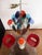 Vintage Italian Murano Chandelier with 36 Multicolored Disks, 1990 For Sale - Image 6 of 18
