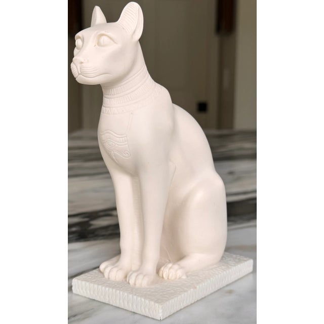 1995 Made in Italy Arnoldo Gianelli Statuette of Bastet For Sale - Image 11 of 15