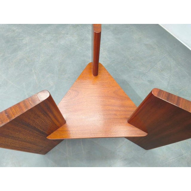 Mid-Century Danish Teak Round Coffee Table, 1960s For Sale - Image 11 of 12