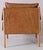 Animal Skin Hadlow Brown Leather Accent Chair by Loomlan For Sale - Image 7 of 7