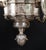 Silver Antique English Silver-Plated Chandelier, 1920s For Sale - Image 8 of 16