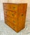 Walnut Campaign Chest of Drawers For Sale - Image 11 of 15