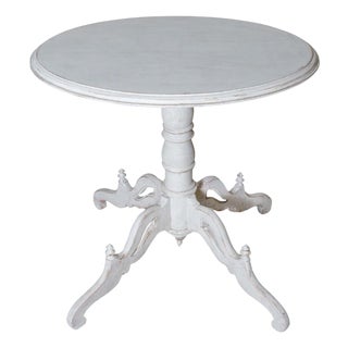 20th Century Swedish Pedestal Table For Sale