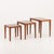 Vintage Danish Rosewood Nesting Tables by Severin Hansen for Haslev Møbelsnedkeri, 1960s, Set of 3 For Sale - Image 6 of 18