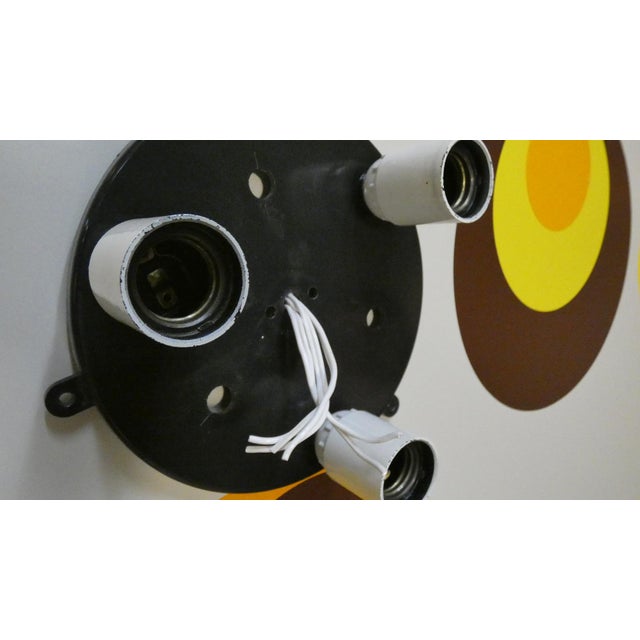 Plastic Triteti Ceiling Lamp by Vico Magistretti for Artemide, Italy, 1960s For Sale - Image 7 of 12