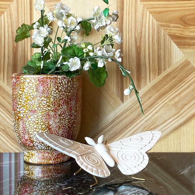 Swallow Butterfly in Brown by Mambo Unlimited Ideas For Sale - Image 4 of 6