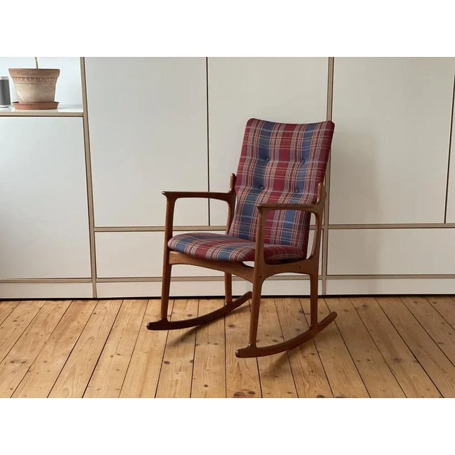Vintage Teak Rocking Chair from Vamdrup, 1960s For Sale - Image 13 of 13