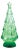 Green LED Christmas Tree 12"H For Sale