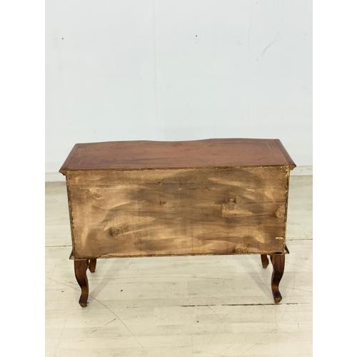 Wood Baroque Style Chest of Drawers For Sale - Image 7 of 8