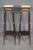 1930s Fine Pair of Fine French Louis XVI Marble Top Bronze Mounted Plant Stands 1930s For Sale - Image 5 of 8