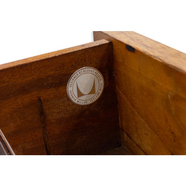 George Nelson for Herman Miller Headboard With Floating Nightstands For Sale In Detroit - Image 6 of 7