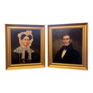 Mid 19th Century New England Portraits For Sale