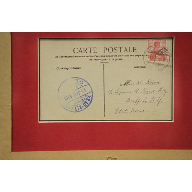 Charming original hand-drawn pen & ink sketches of scenes in Italy & Switzerland by R W(eniger) on (4) postcards c1910s...