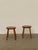 Danish Style Pine Stools, 1970s, Set of 2 For Sale - Image 9 of 10