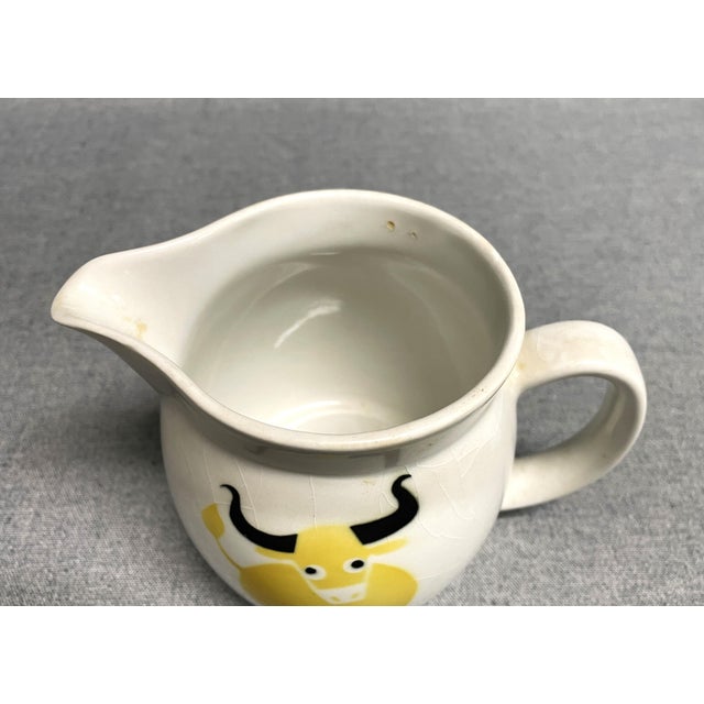 Mid-Century Arabia Bull Pitchers - A Pair For Sale - Image 9 of 11