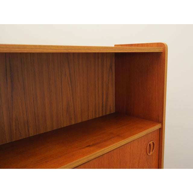 Vintage Danish Teak Bookcase, 1960s For Sale - Image 9 of 18