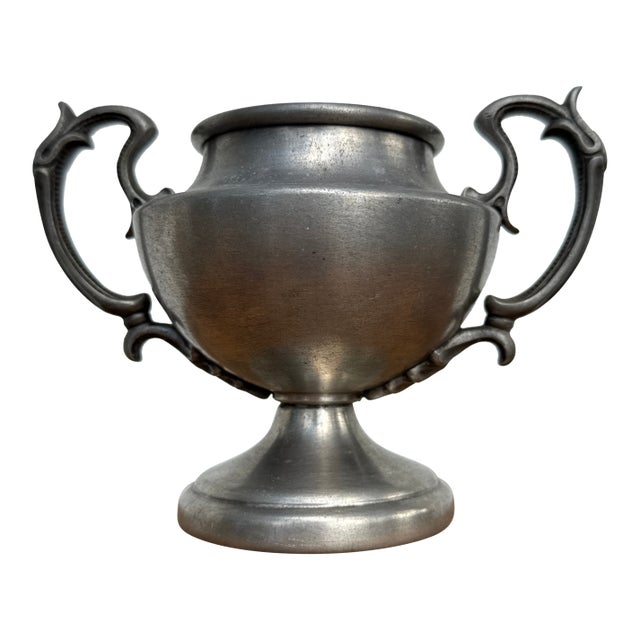 Mid 20th Century Pewter Sugar Bowl by Metalars For Sale