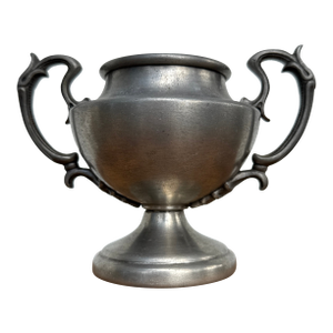 Mid 20th Century Pewter Sugar Bowl by Metalars