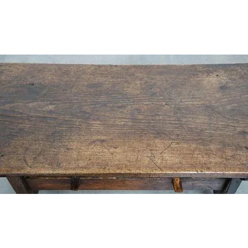 Antique Spanish Coffee Table with Drawers, 17th Century For Sale - Image 6 of 15