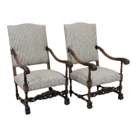 Example of Louis XIII Lounge Chairs