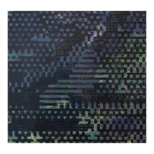 Barry Bridgewood Pixilated Composition Acrylic