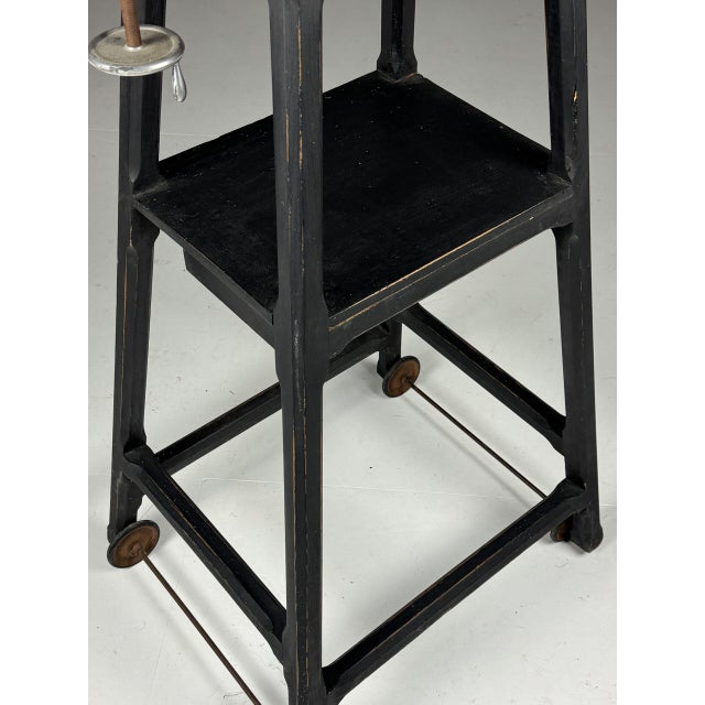 Black Column Sculpture Stand For Sale - Image 9 of 17