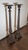 Antique Cast Iron Pair of French Church Religious Altar Candelsticks 55 Inches Tall For Sale - Image 10 of 10