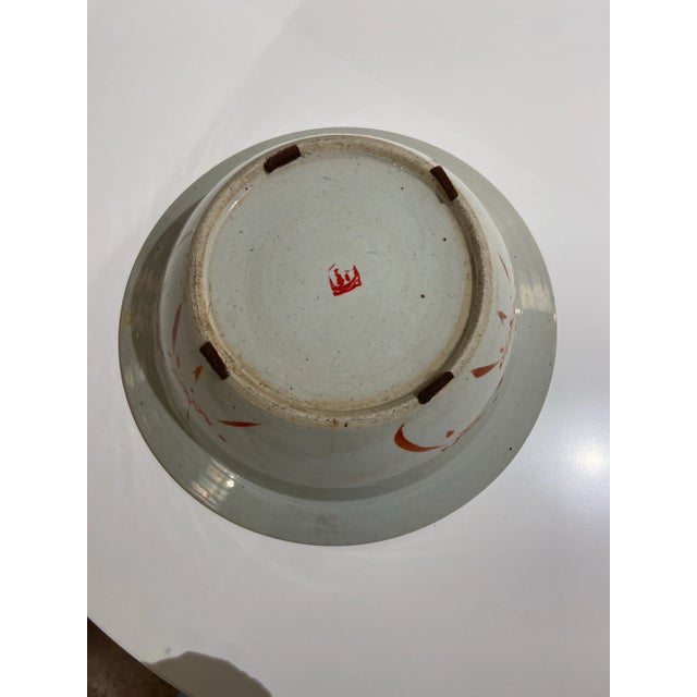 Late 19th Century Chinese Famille Rose Centerpiece Bowl For Sale - Image 4 of 10